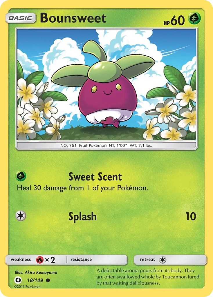 Bounsweet - 18/149 - (SM Base Set)