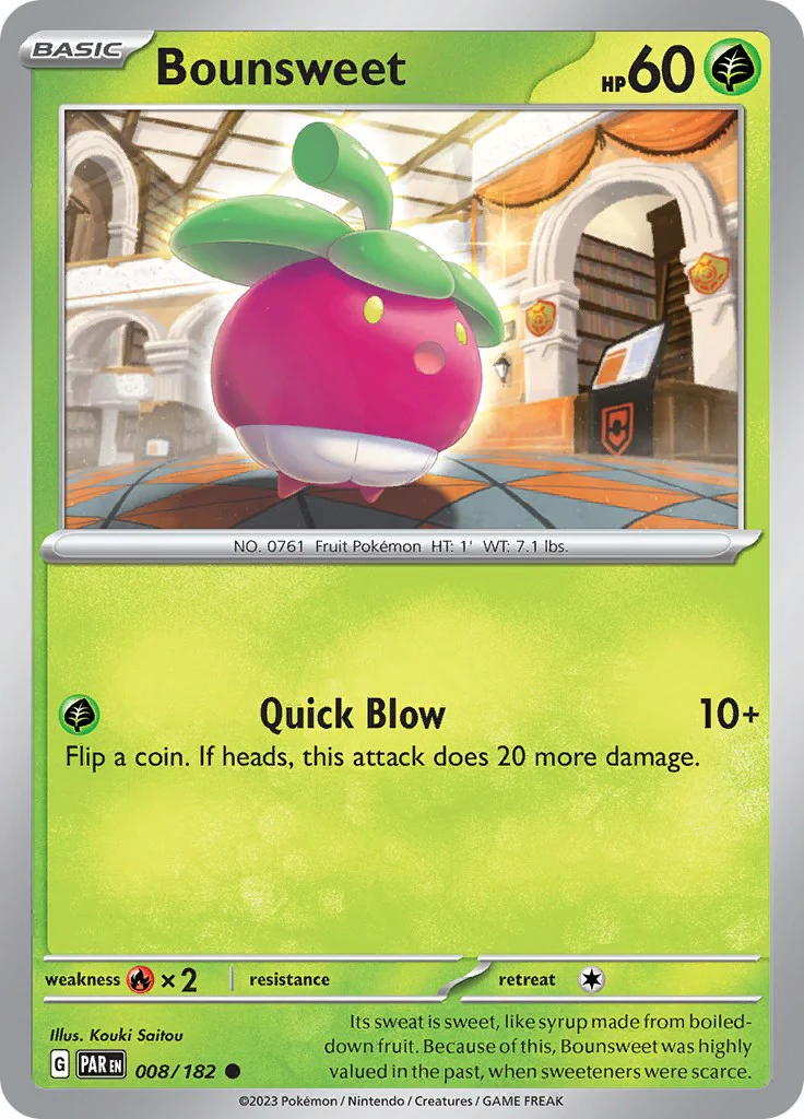 Bounsweet - 008/182 - (SV04: Paradox Rift)