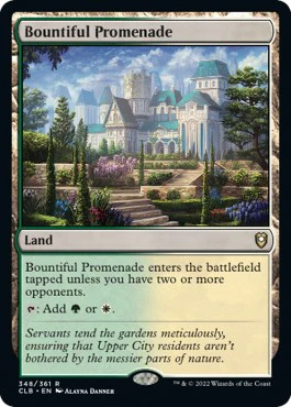 Bountiful Promenade - 348 - (Commander Legends: Battle for Baldur's Gate)