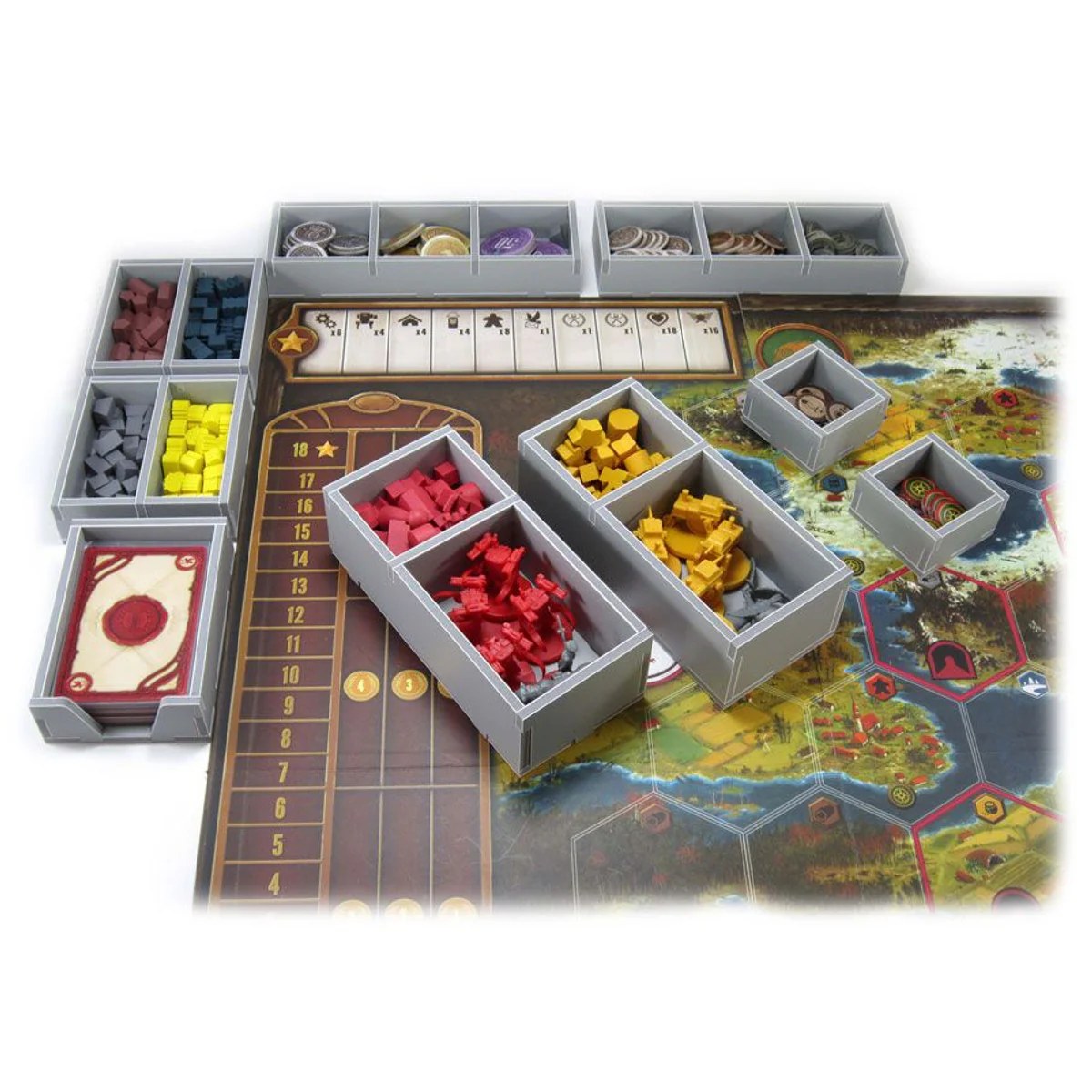 Box Insert: Scythe and Invaders from Afar Expansion - Image 3