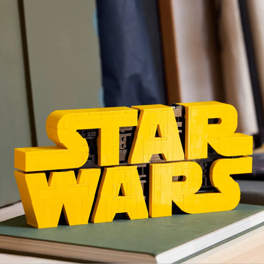 LEGO Brick-Built Star Wars Logo - Image 2
