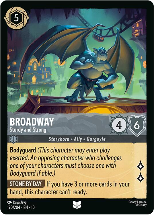 Broadway - Sturdy and Strong - 190/204 - (Whispers in the Well)