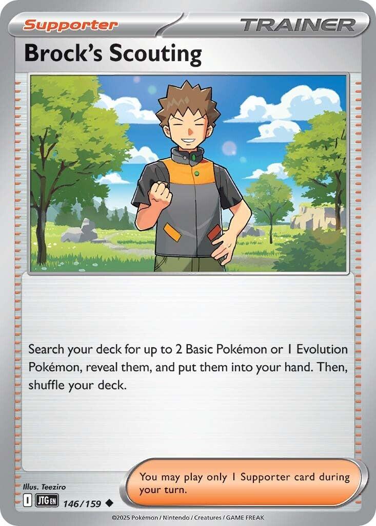 Brock's Scouting - 146/159 - 146/159 - (SV09: Journey Together)
