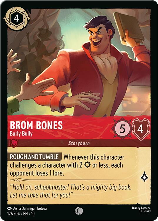 Brom Bones - Burly Bully - 127/204 - (Whispers in the Well)