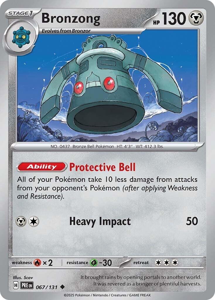 Bronzong - 067/131 - (SV: Prismatic Evolutions)