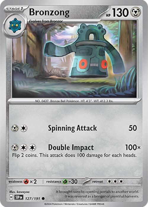 Bronzong - 127/191 - (SV08: Surging Sparks)