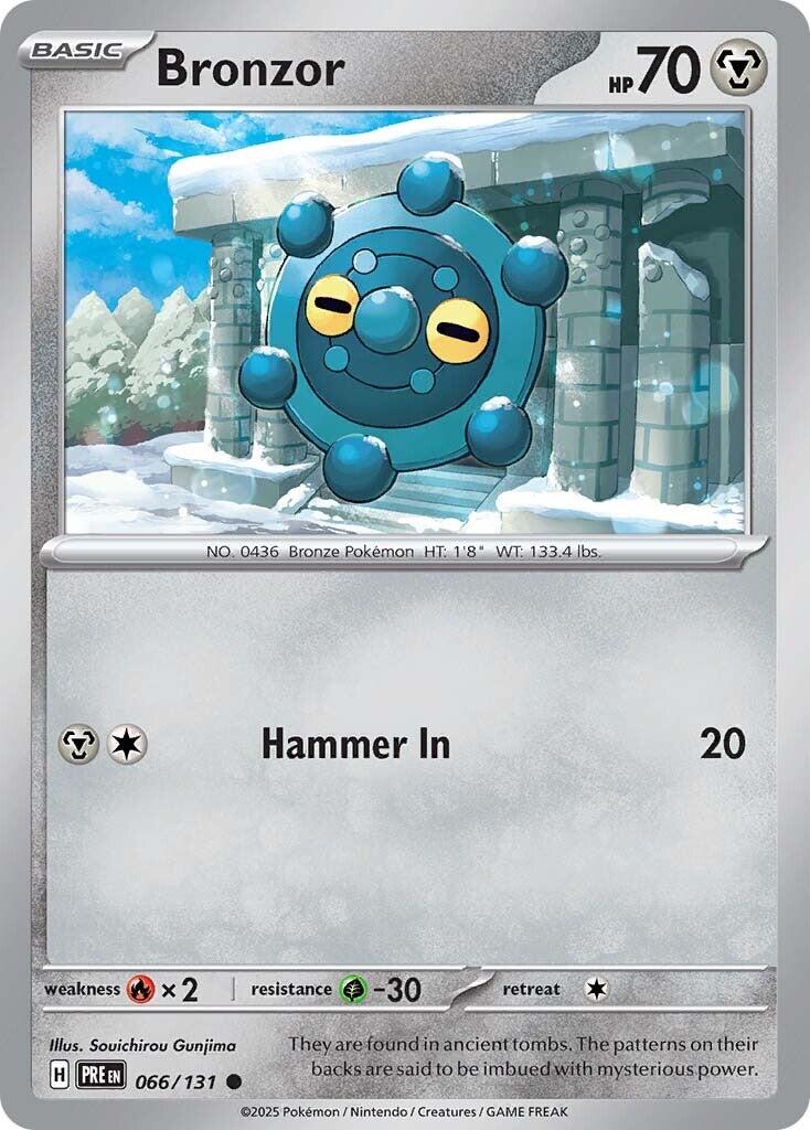 Bronzor - 066/131 - (SV: Prismatic Evolutions)