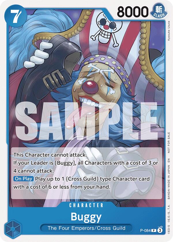 Buggy (OP10 Release Event) - P-084 - (One Piece Promotion Cards)