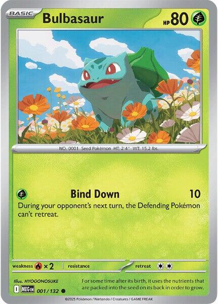 Bulbasaur - 001/132 - 001/132 - (ME01: Mega Evolution)