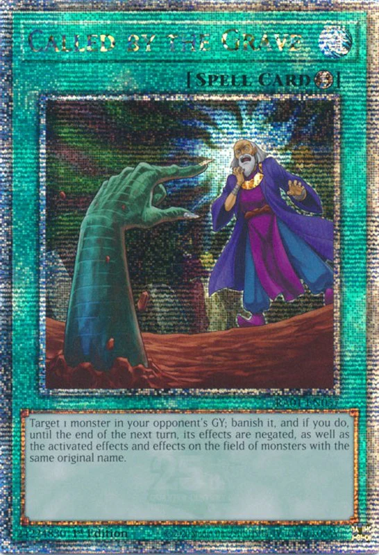 Called by the Grave (Quarter Century Secret Rare) [RA01 - RA01-EN057]