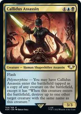 Callidus Assassin [40K - 109]
