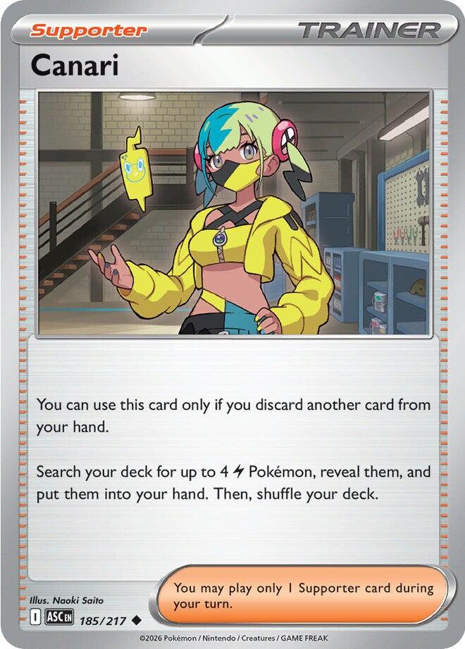 Canari - 185/217 - 185/217 - (ME: Ascended Heroes)