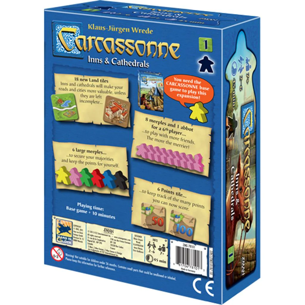 Carcassonne Expansion 1: Inns and Cathedrals - Image 2