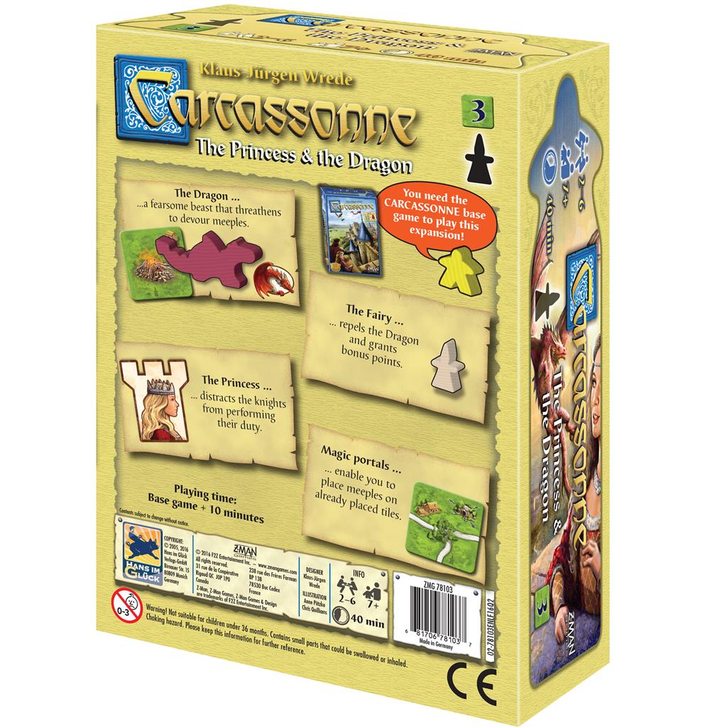 Carcassonne Expansion 3: The Princess and the Dragon - Image 3