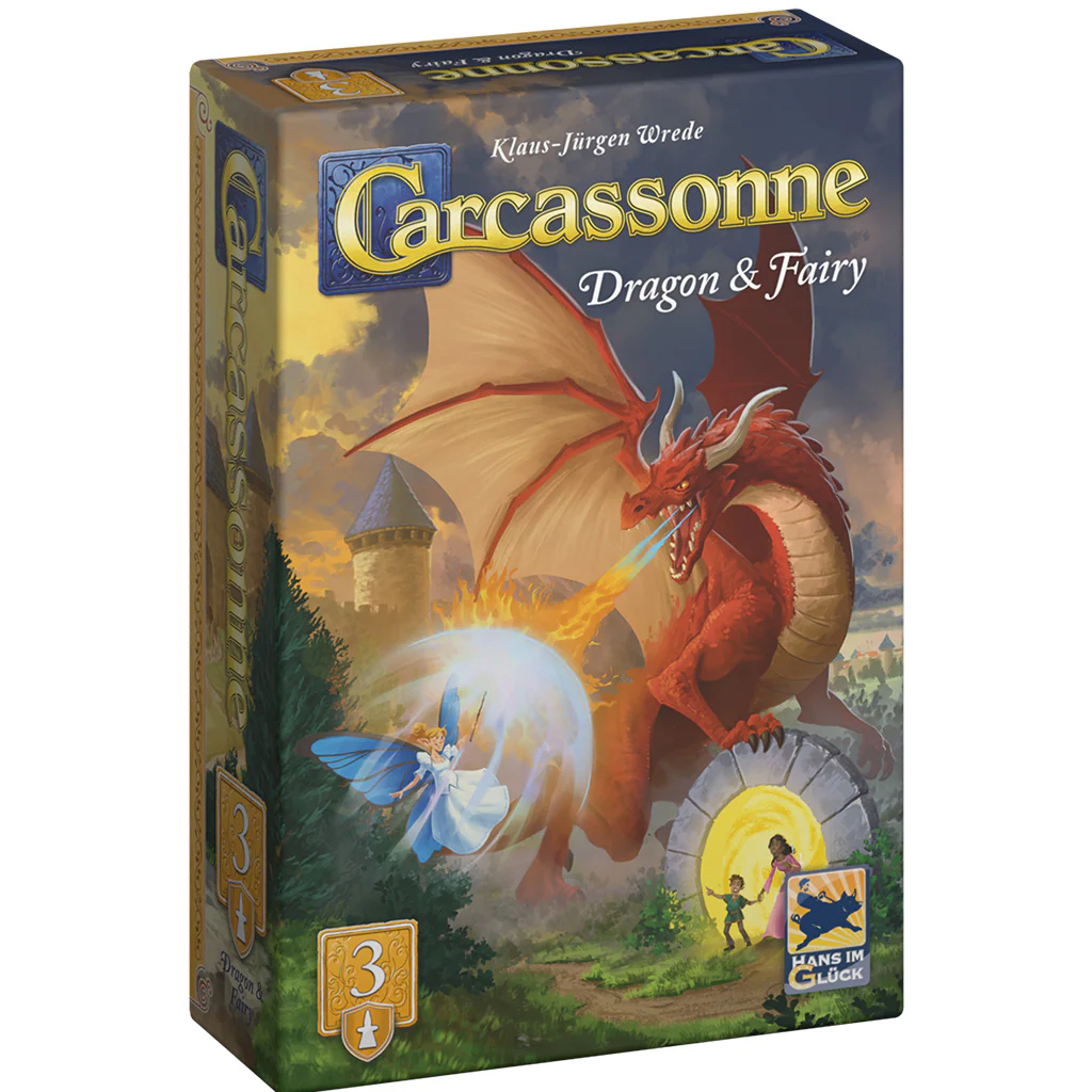 Carcassonne: Expansion 3 (V3.1) - Dragon & Fairy