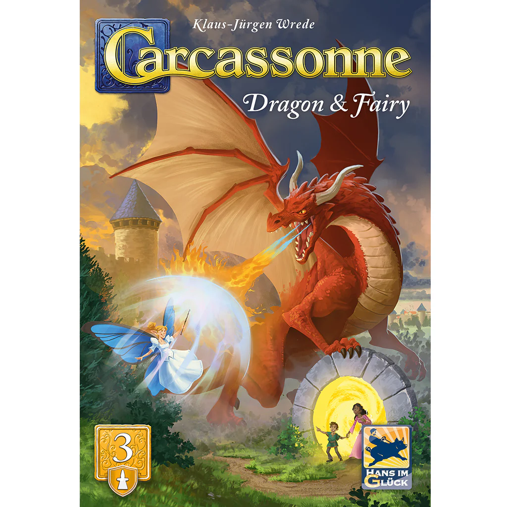 Carcassonne: Expansion 3 (V3.1) - Dragon & Fairy - Image 4