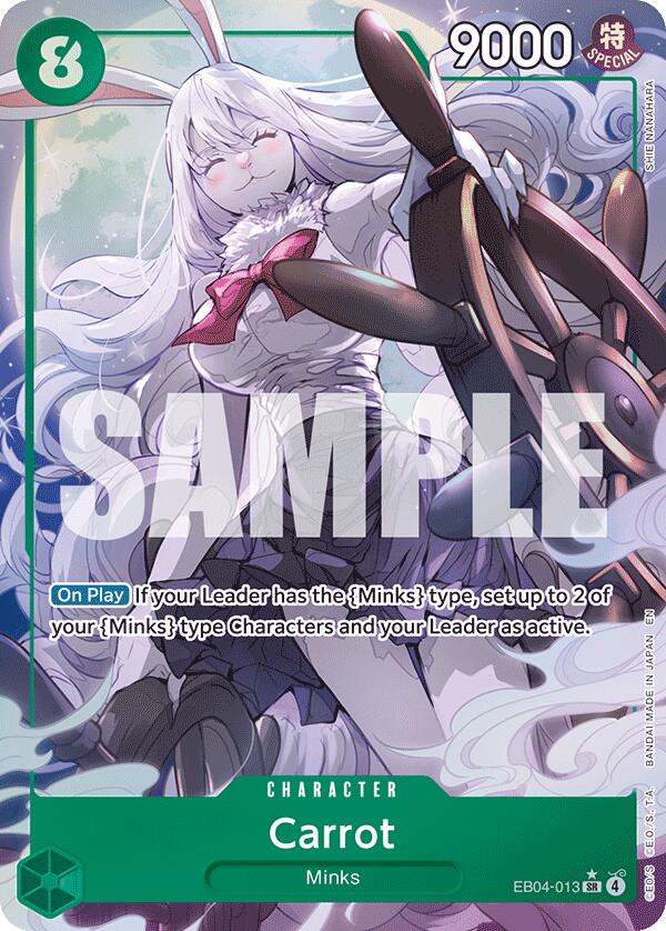 Carrot (Alternate Art) - EB04-013 - (The Azure Sea's Seven)