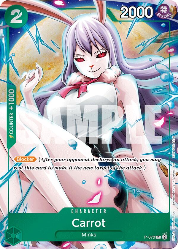 Carrot (Event Pack Vol. 6) - P-070 - (One Piece Promotion Cards)