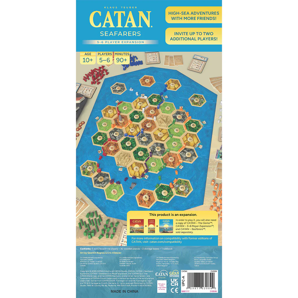 Catan: Seafarers 5-6 Player Expansion - Image 2