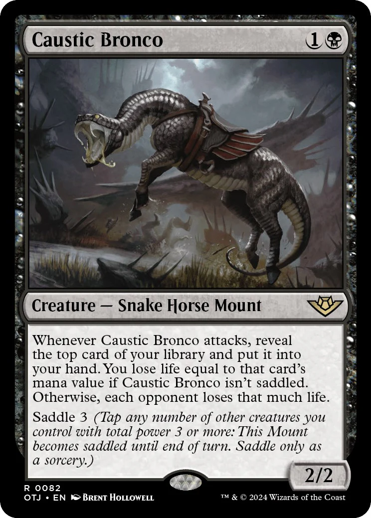 Caustic Bronco - 82 - (Outlaws of Thunder Junction)