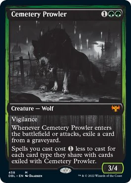 Cemetery Prowler - 458 - (Innistrad: Double Feature)