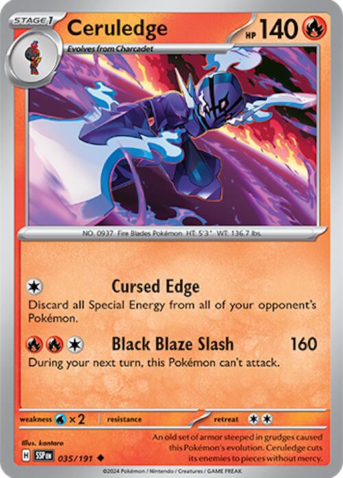 Ceruledge - 035/191 - 035/191 - (SV08: Surging Sparks)