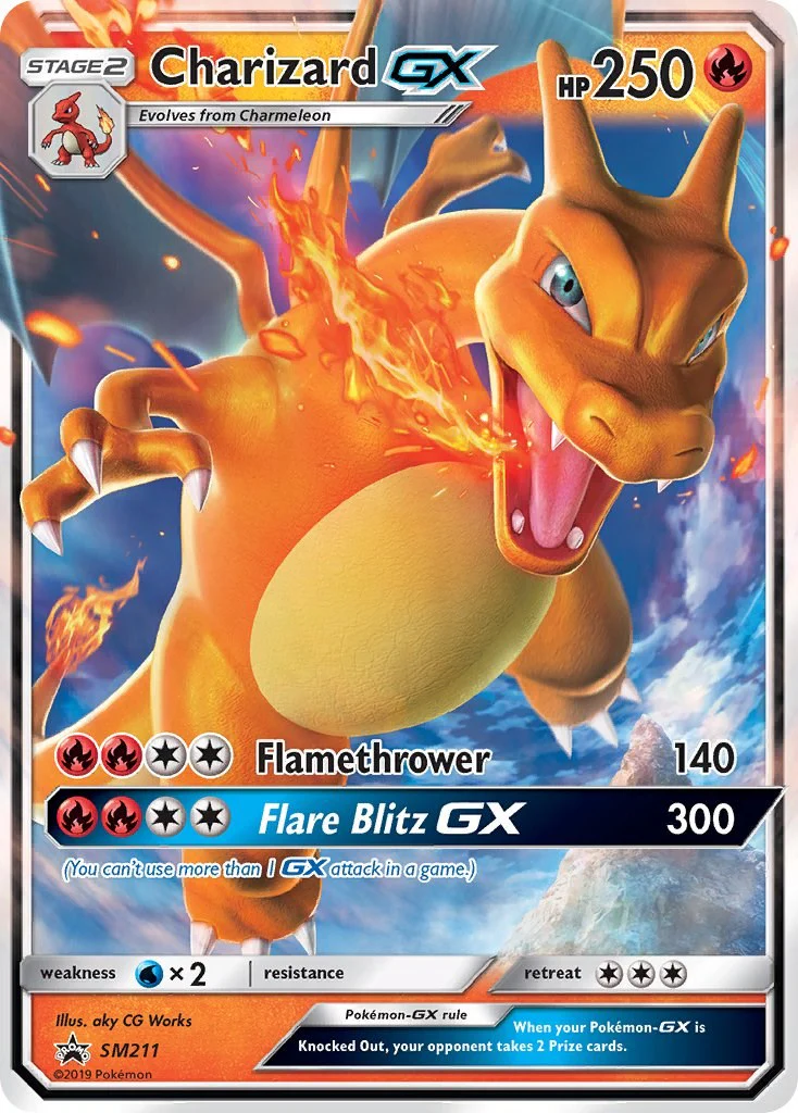 Charizard GX - SM211 - SM211 - (SM Promos)