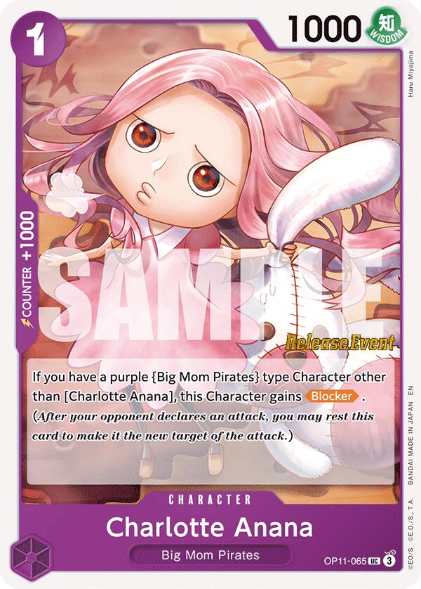 Charlotte Anana - OP11-065 - (A Fist of Divine Speed Release Event Cards)