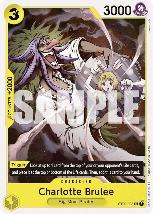Charlotte Brulee - ST20-003 - (Starter Deck 20: YELLOW Charlotte Katakuri)