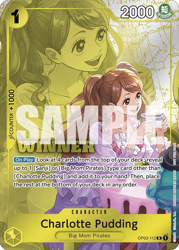 Charlotte Pudding (Winner Pack 2024 Oct.-Dec.) - OP03-112 - (One Piece Promotion Cards)