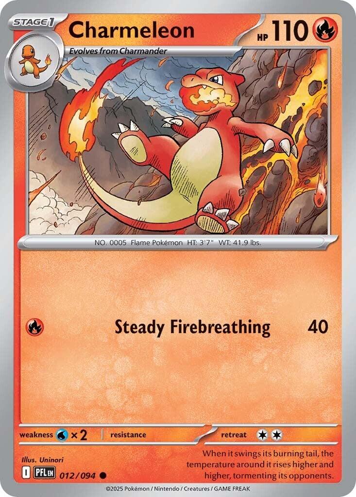 Charmeleon - 012/094 - (ME02: Phantasmal Flames)