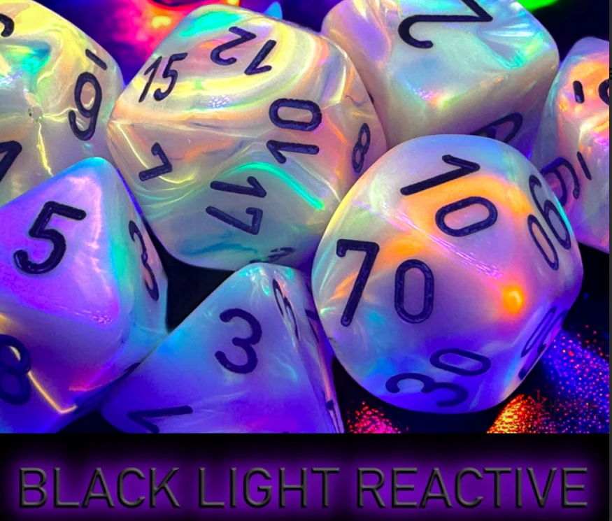 Chessex: Festive Circus/Black 7-Die Set - Image 2