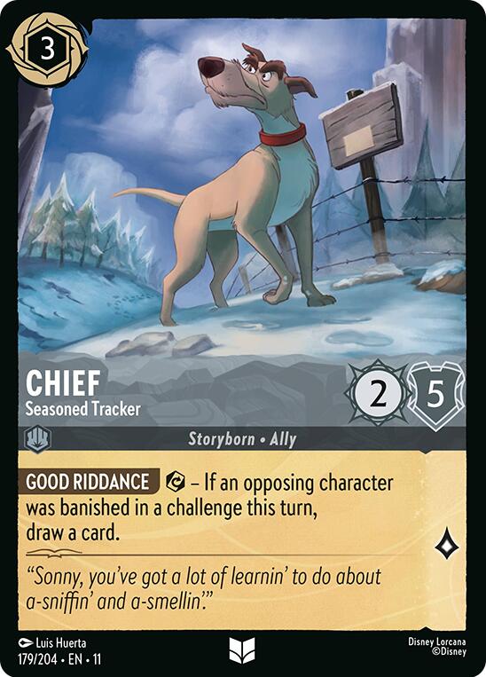Chief - Seasoned Tracker - 179/204 - (Winterspell)