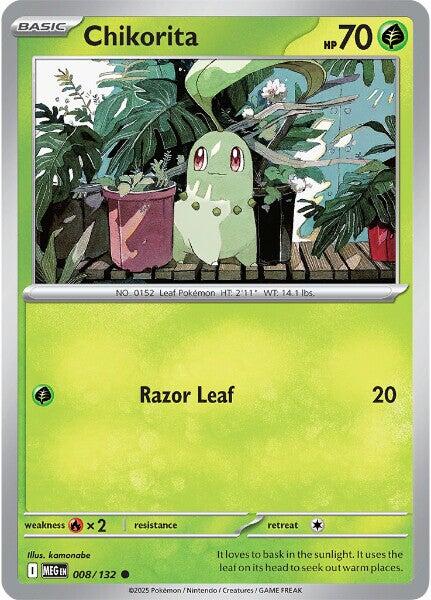 Chikorita - 008/132 - (ME01: Mega Evolution)