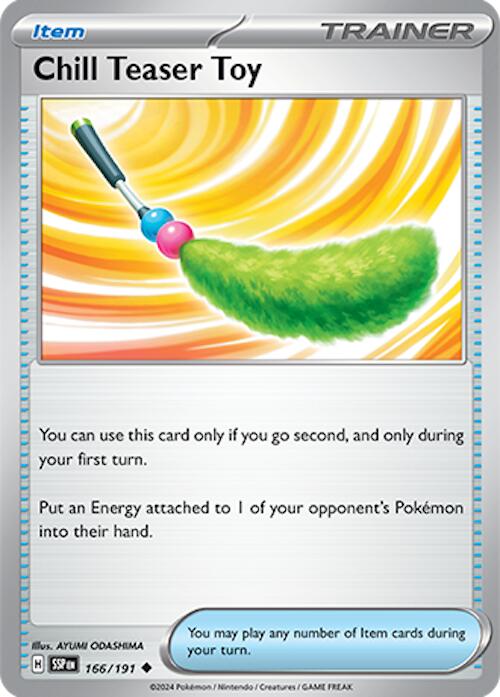 Chill Teaser Toy - 166/191 - (SV08: Surging Sparks)