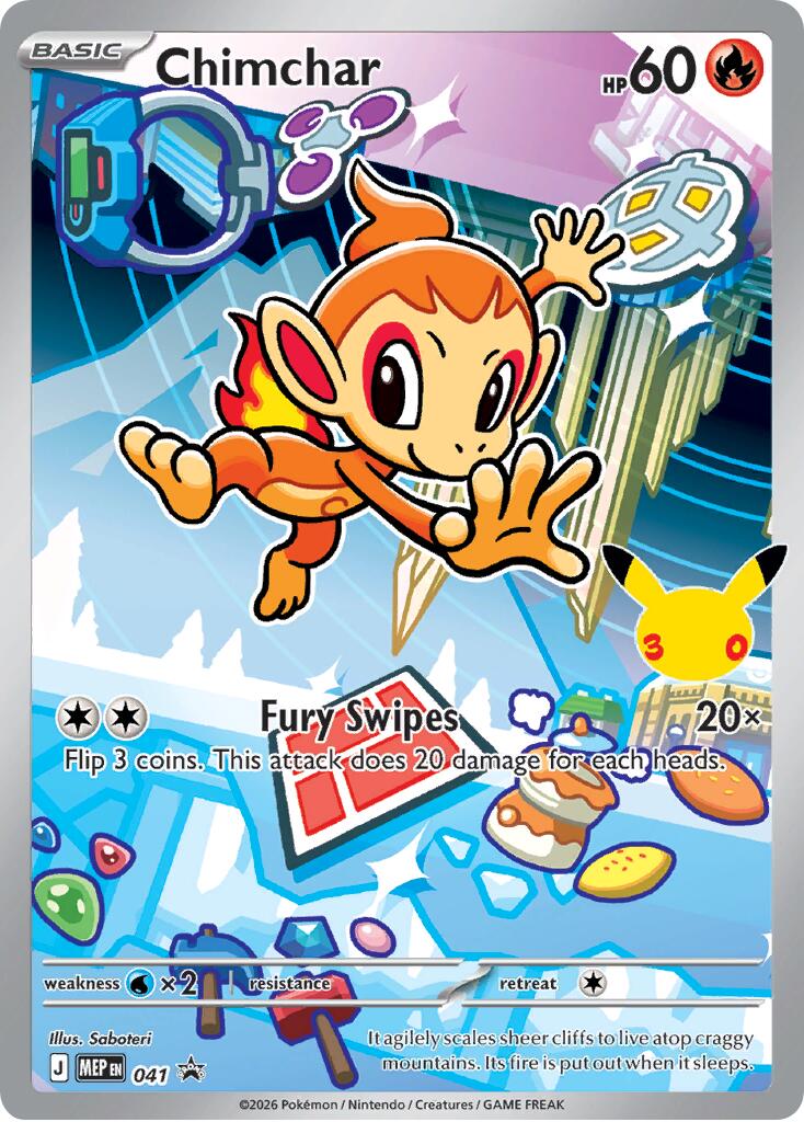 Chimchar - 041 - 041 - (ME: Mega Evolution Promo)