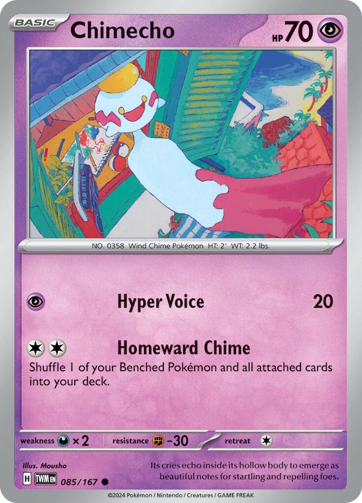 Chimecho - 085/167 - 085/167 - (SV06: Twilight Masquerade)