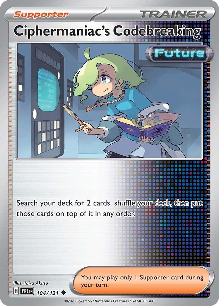 Ciphermaniac's Codebreaking - 104/131 - (SV: Prismatic Evolutions)