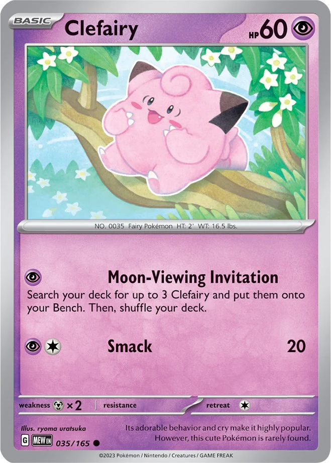 Clefairy - 035/165 - (SV: Scarlet & Violet 151)