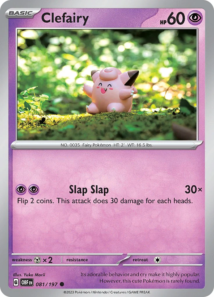 Clefairy - 081/197 - (SV03: Obsidian Flames)