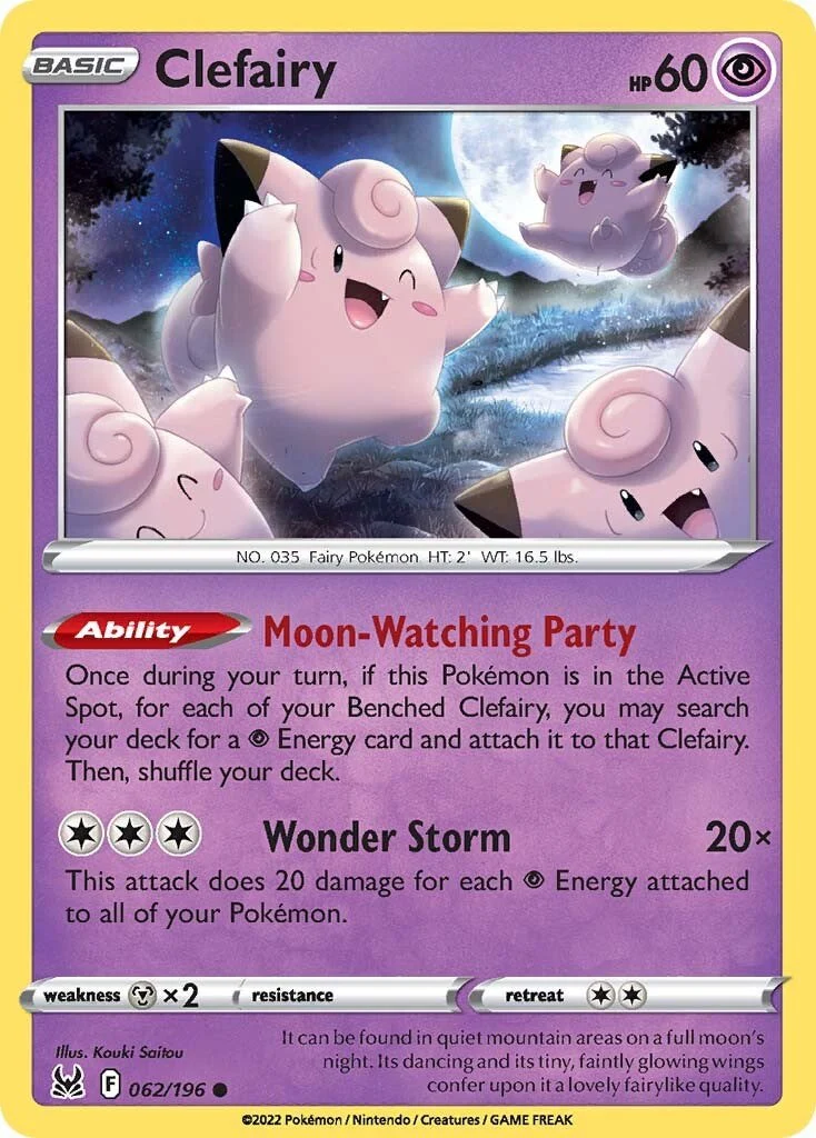 Clefairy - 062/196 - (SWSH11: Lost Origin)