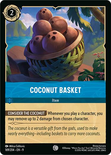 Coconut Basket - 169/204 - (Fabled)