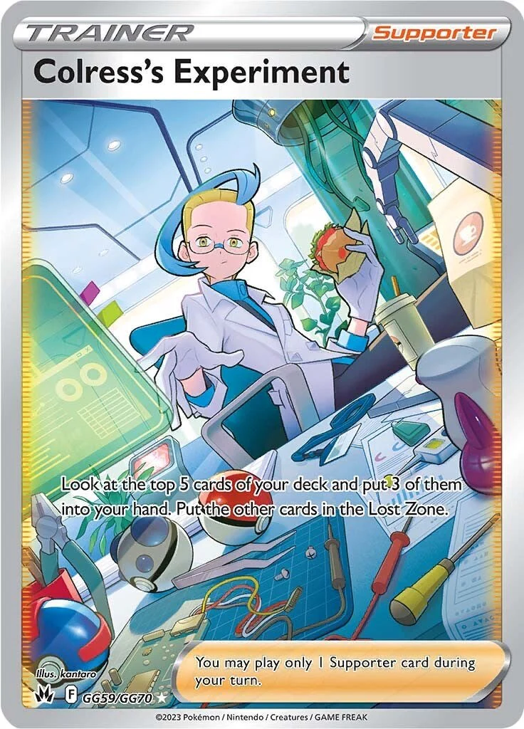 Colress's Experiment - GG59/GG70 - (SWSH: Crown Zenith: Galarian Gallery)