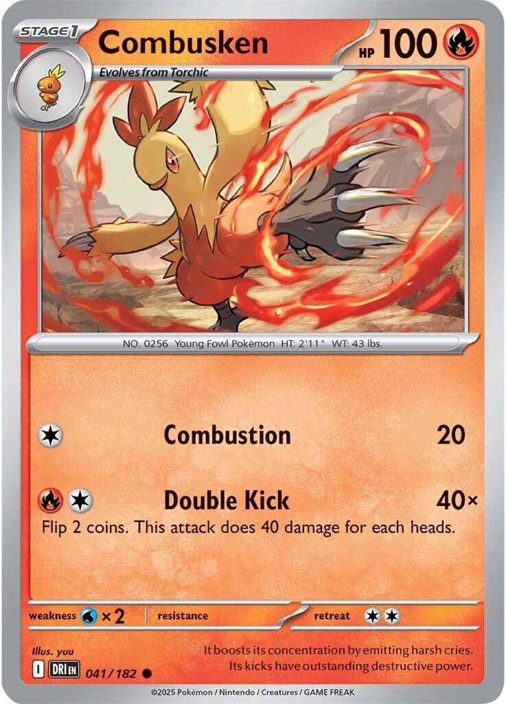 Combusken - 041/182 - (SV10: Destined Rivals)