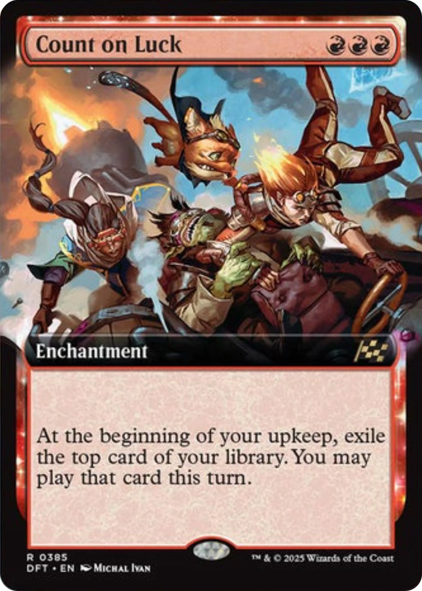 Count on Luck (Extended Art) - 385 - (Aetherdrift)