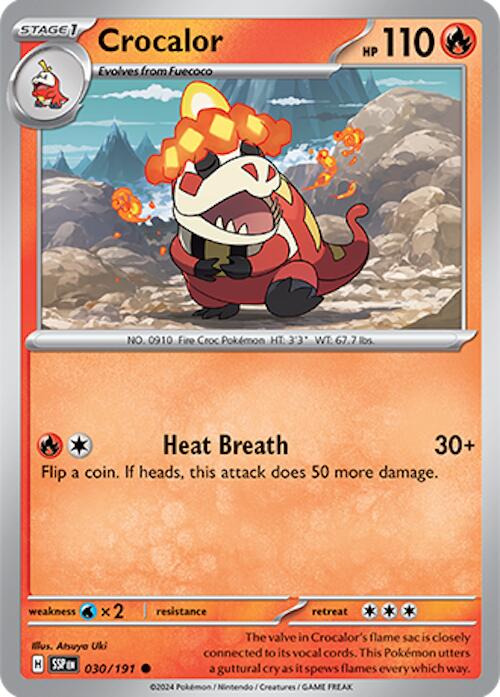 Crocalor - 030/191 - (SV08: Surging Sparks)