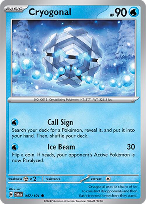Cryogonal - 047/191 - (SV08: Surging Sparks)
