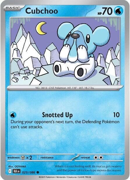 Cubchoo - 025/086 - (SV: Black Bolt)
