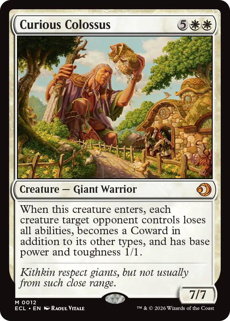 Curious Colossus - 12 - (Lorwyn Eclipsed)