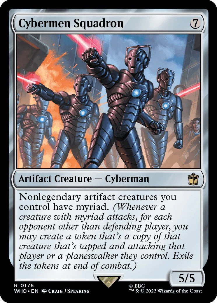 Cybermen Squadron - 176 - (Universes Beyond: Doctor Who)